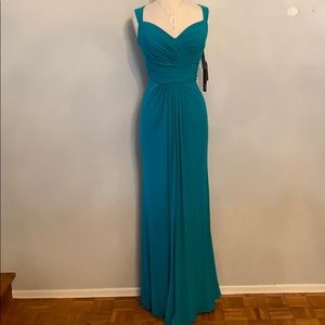 Aspeed formal long gown, Teal color Size L